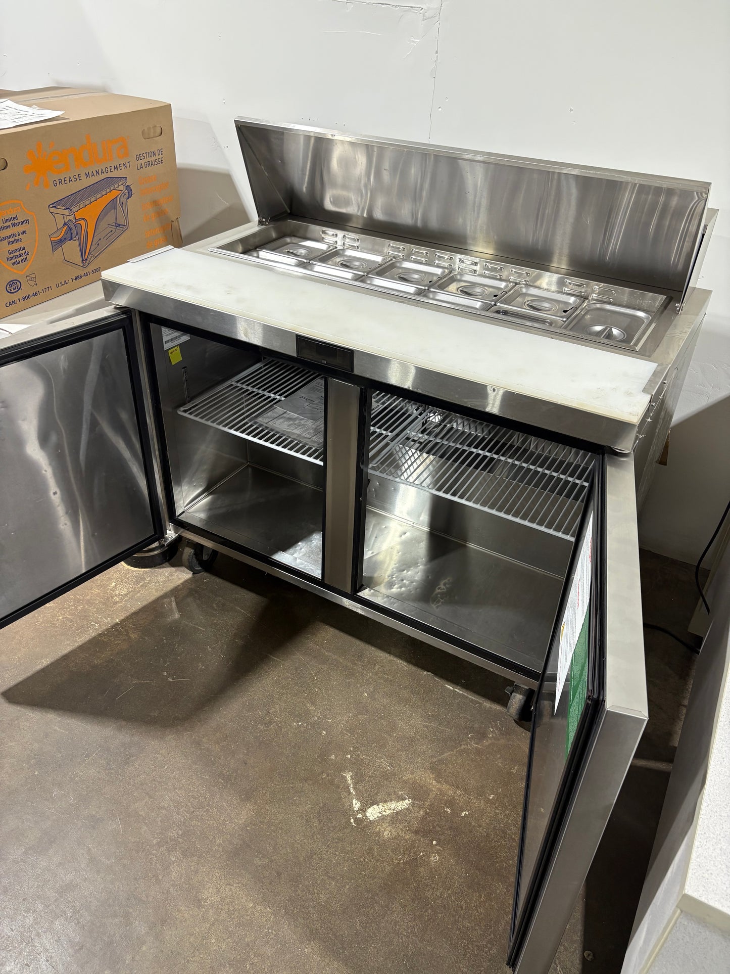 ATOSA MSF8302GR 48" Refrigerated Sandwich Prep Table