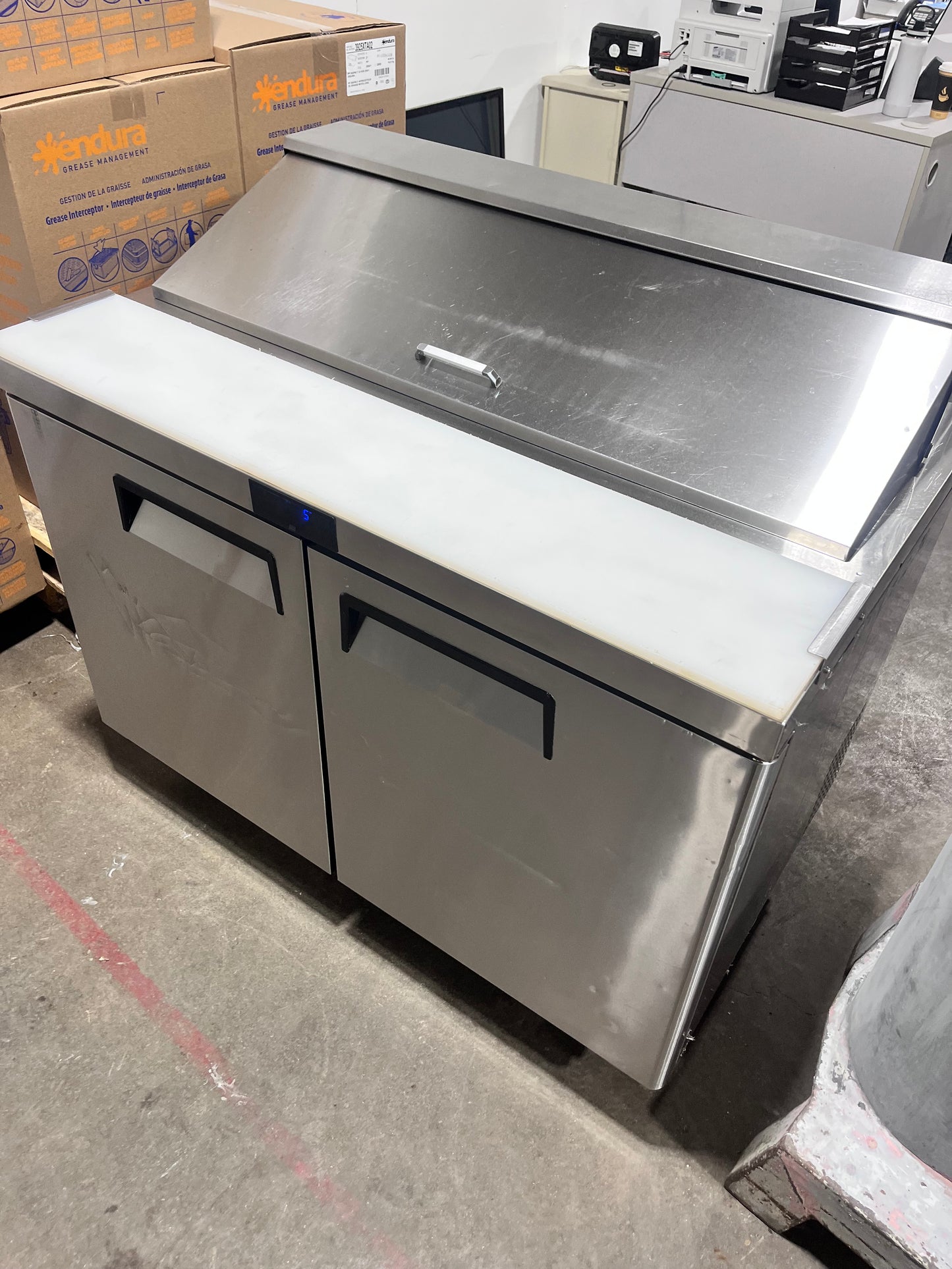 ATOSA MSF8302GR 48" Refrigerated Sandwich Prep Table