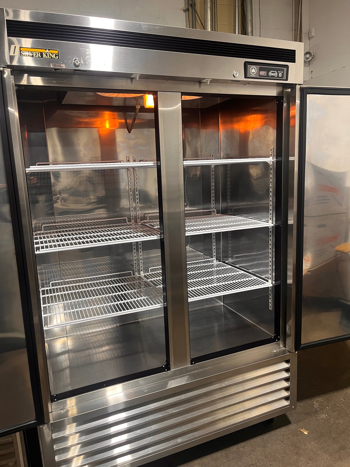 SILVER KING SKBF2 Double SS Doors Freezer