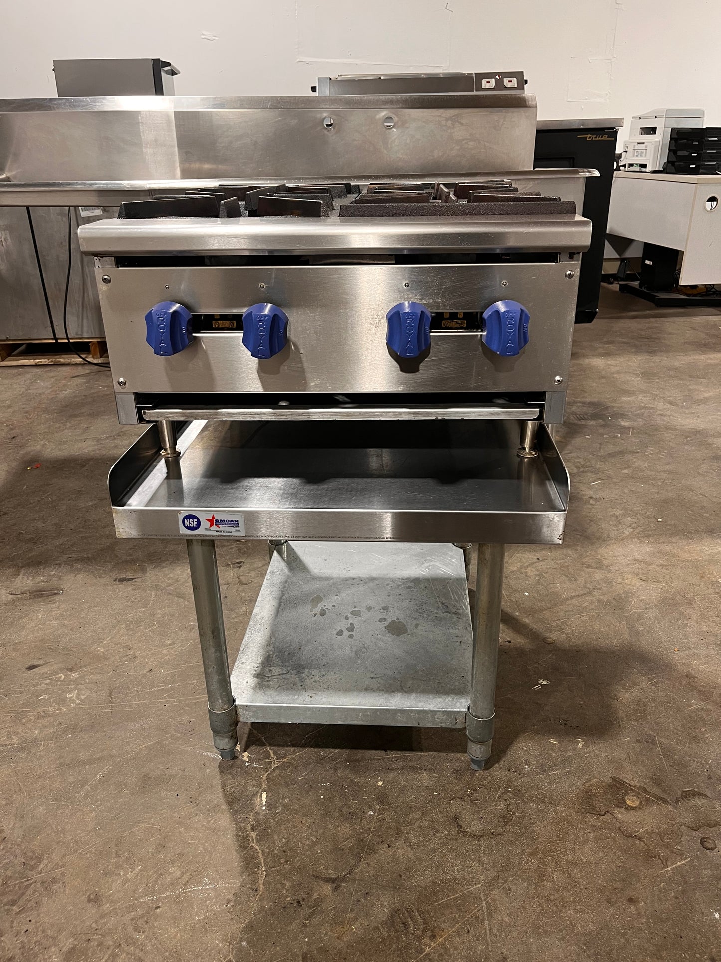 ROYAL RHP-24-4, Four Burners Natural Gas Stove -