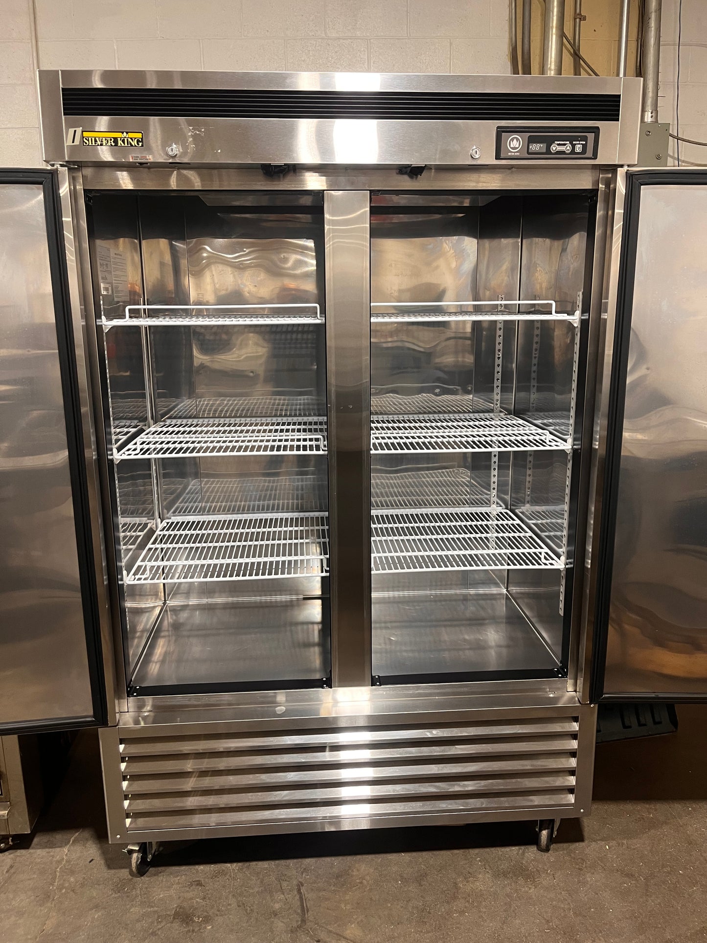 SILVER KING SKBF2 Double SS Doors Freezer