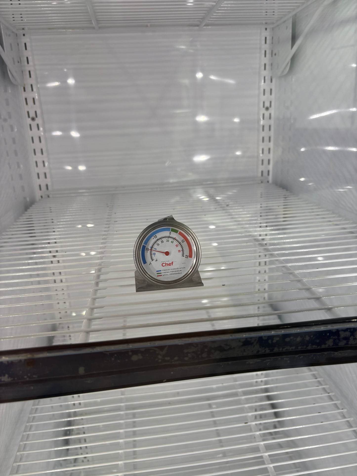McCray GF22B-CS-LED-LC Single Glass Door Upright Freezer-