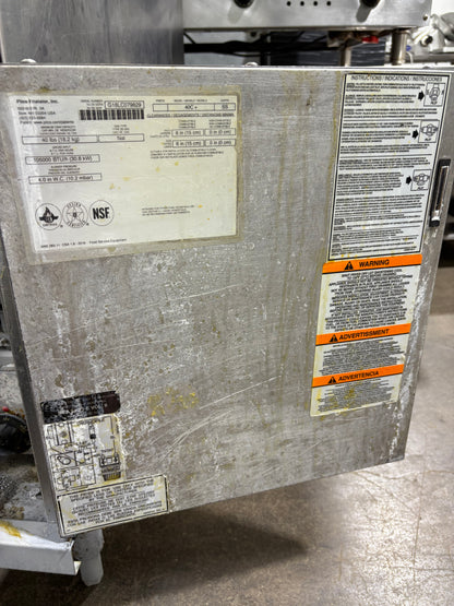 PITCO 40C+ 40-45 Lb. Natural Gas Floor Deep Fryer