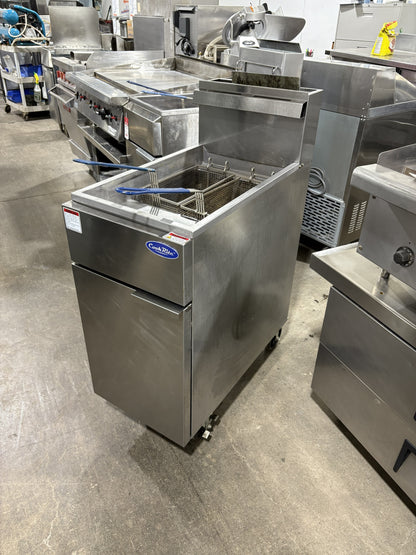 COOKRITE ATFS-40 40Lb. Used Heavy Duty Commercial Gas Deep Fryer