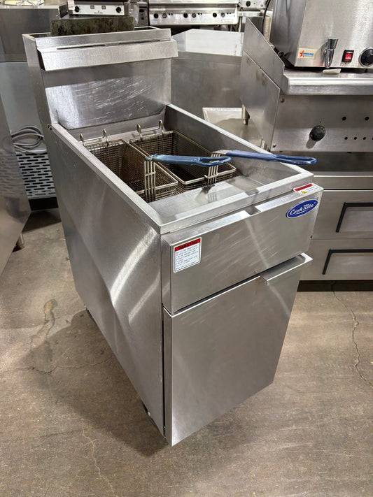 COOKRITE ATFS-40 40Lb. Used Heavy Duty Commercial Gas Deep Fryer