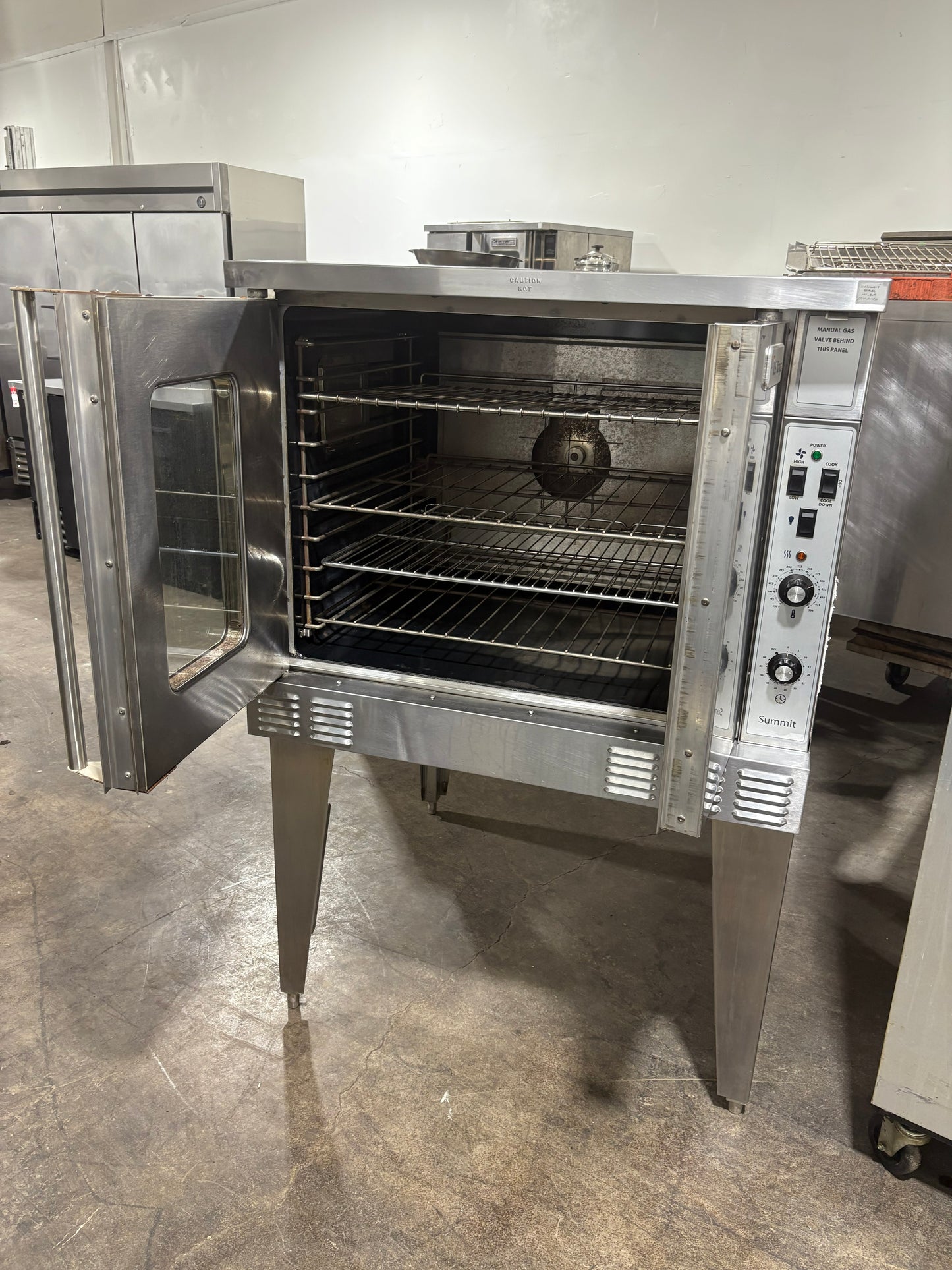 Garland SUMG-100 Used Single Deck Full-Size Natural Gas Convection Oven
