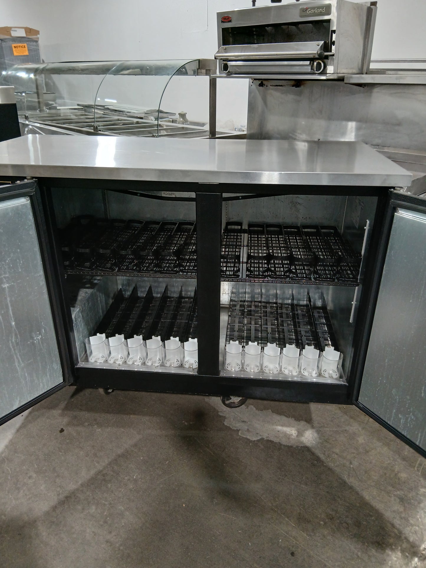 Used TRUE TBB-2 59" Back Bar Beer Refrigerator - S16