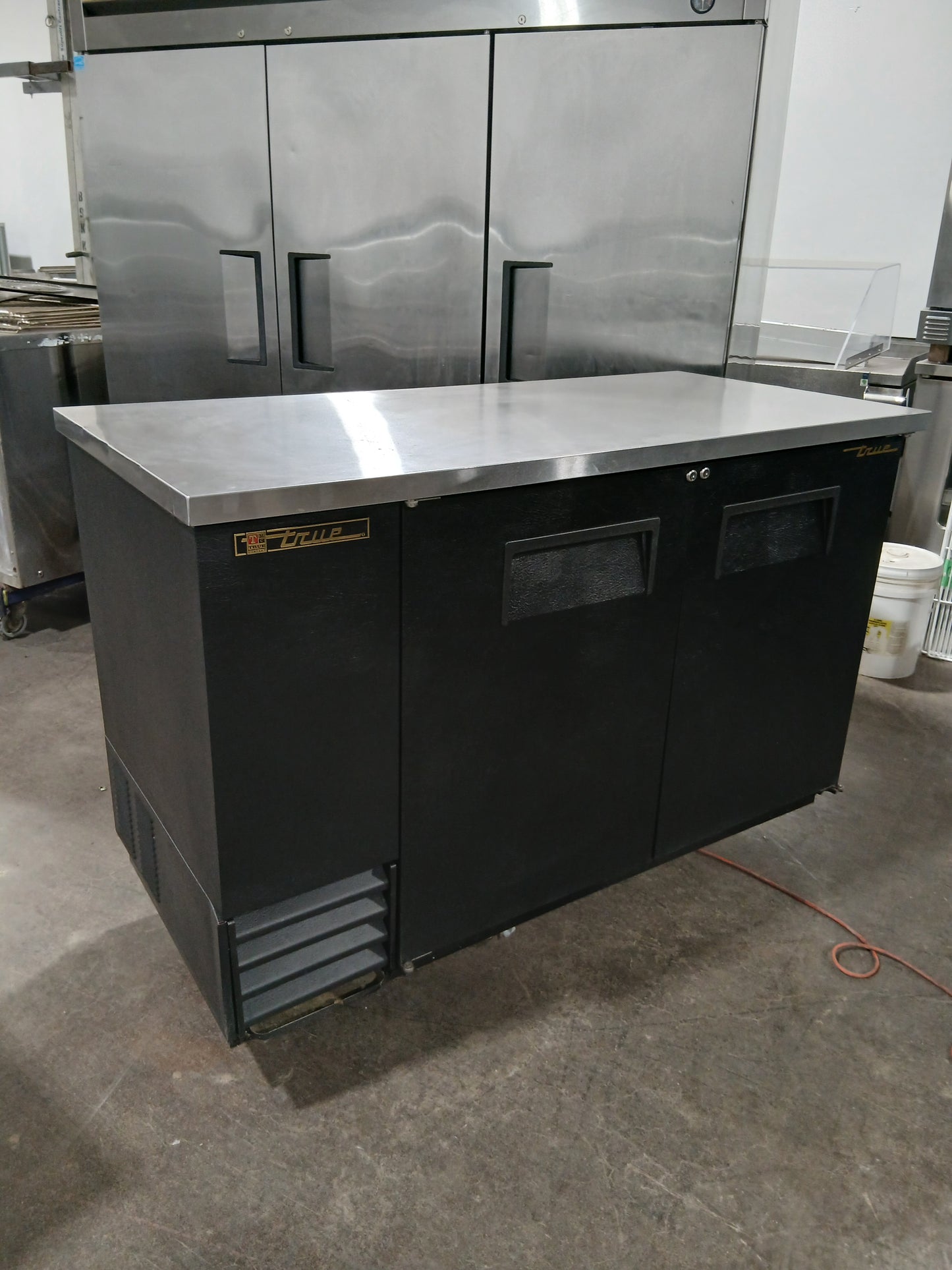Used TRUE TBB-2 59" Back Bar Beer Refrigerator