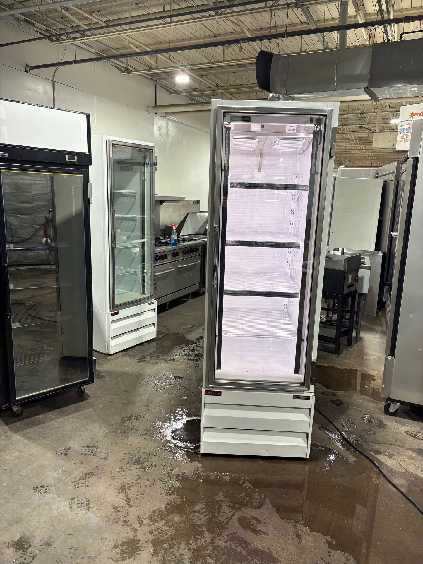 McCray GF22B-CS-LED-LC Single Glass Door Upright Freezer-