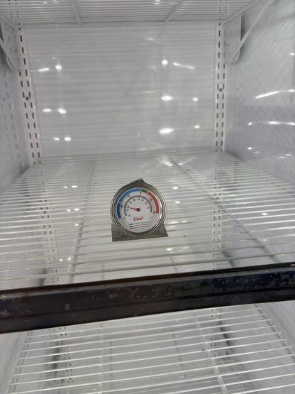 McCray GF22B-CS-LED-LC Single Glass Door Upright Freezer-