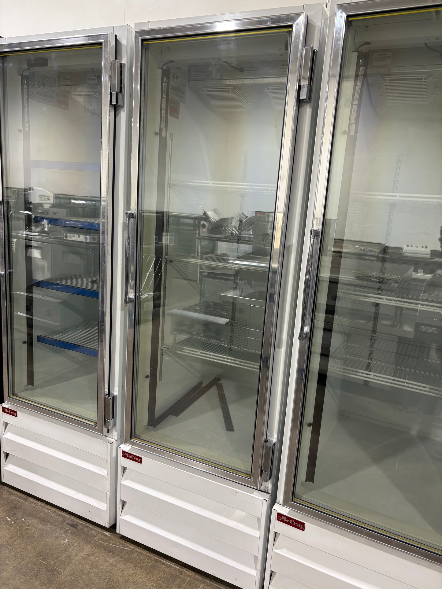 McCray GF22B-CS-LED-LC Single Glass Door Upright Freezer-