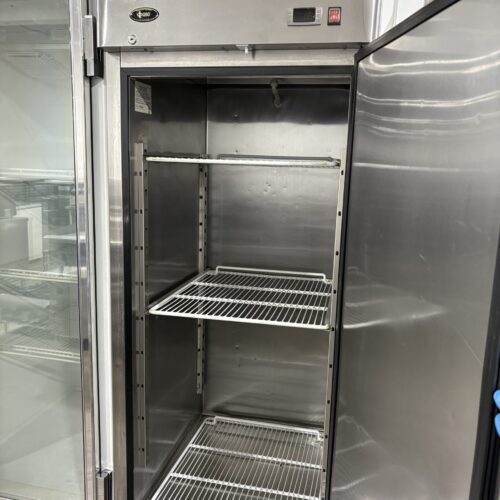 QBD SF26HB Single SS Door Commercial Upright Freezer