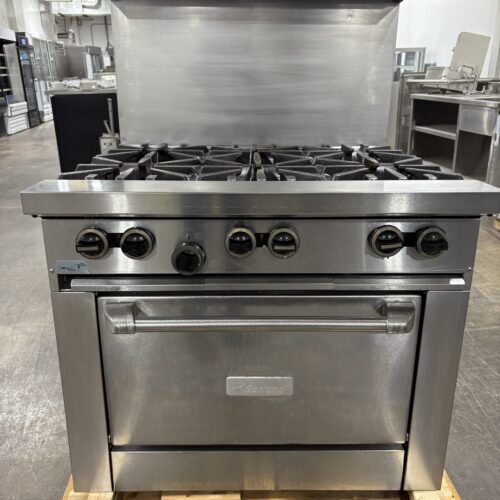 Garland G36-6R 6-Burner Stove With Standard Oven