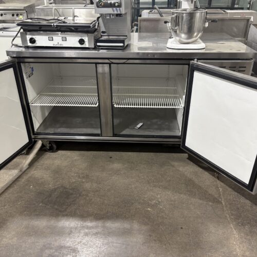 TRUE TUC-67 Double Solid Door Undercounter Refrigerator