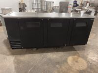 TRUE TBB-4 , 90" Double Doors Back Bar Beer Cooler