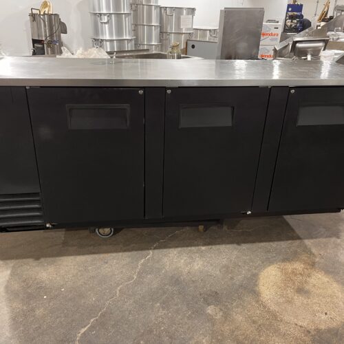 TRUE TBB-4 , 90" Double Doors Back Bar Beer Cooler