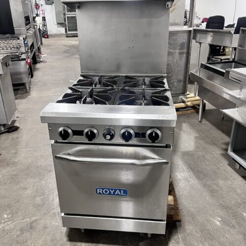 Royal RR-4 Gas 4 Burners Stove with Oven